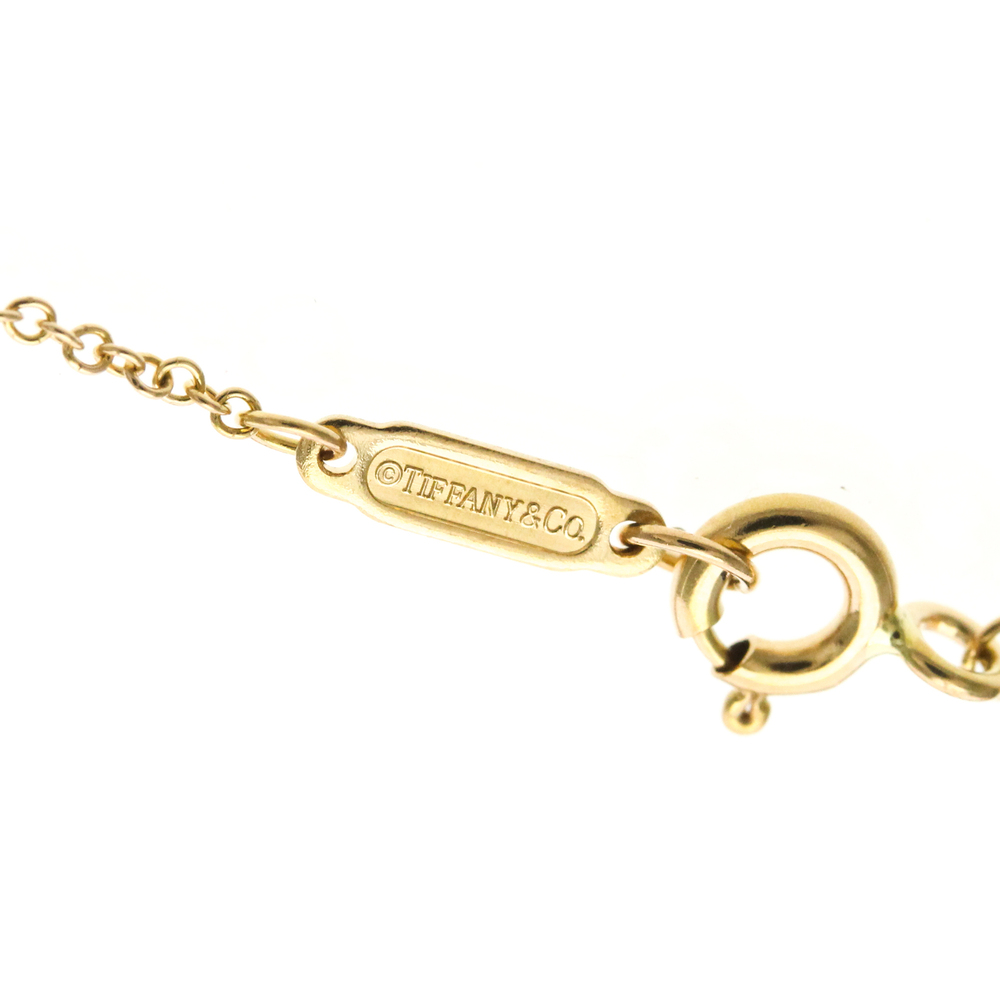 TIFFANY 18k Gold Diamond Heart Necklace - Picture 11 of 13